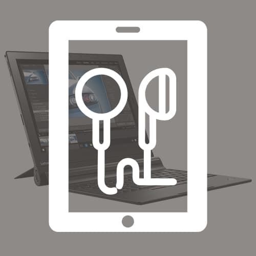 Замена разъема наушников в планшете Lenovo ThinkPad X1 Tablet